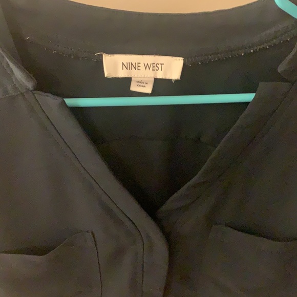 Nine West Teal Blouse! - Picture 3 of 3